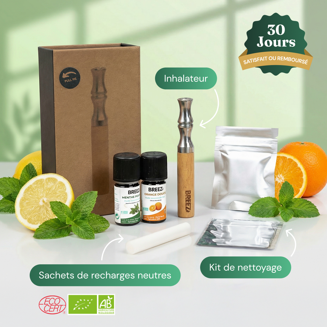 Inhalateur de Respiration Zen - Retrouvez votre sérénité sans perdre le geste