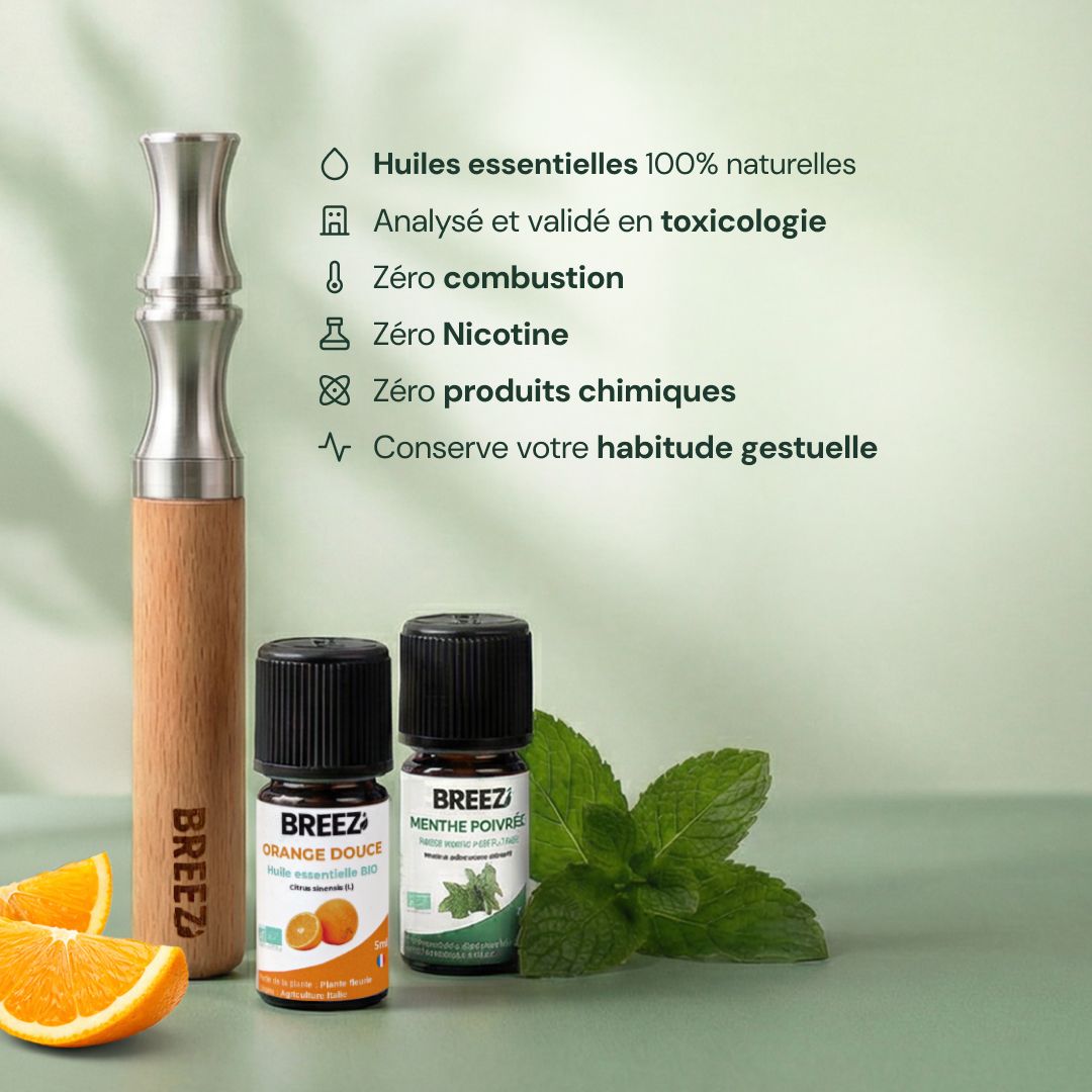 Inhalateur de Respiration Zen - Retrouvez votre sérénité sans perdre le geste