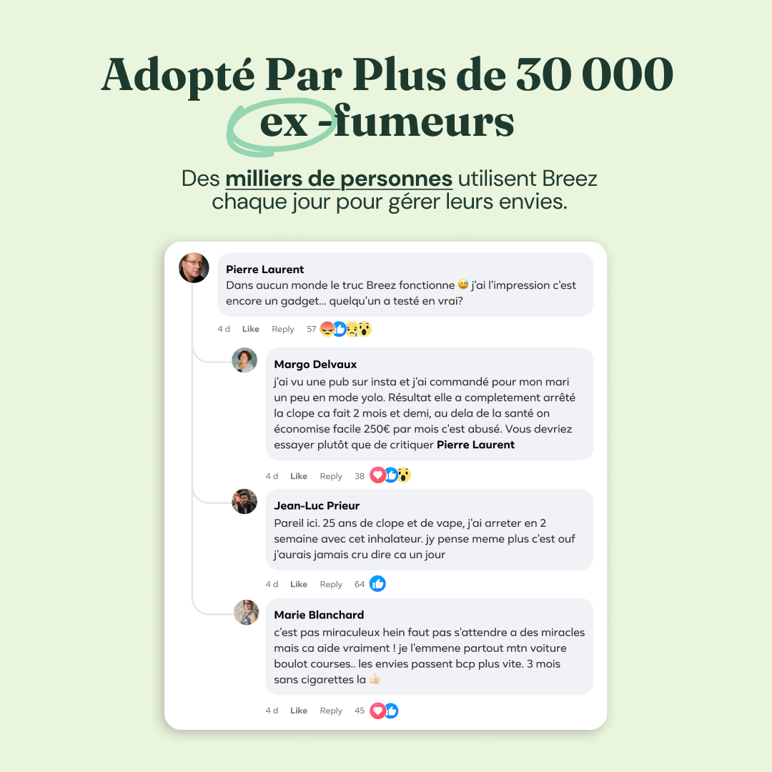 Inhalateur de Respiration Zen - Retrouvez votre sérénité sans perdre le geste