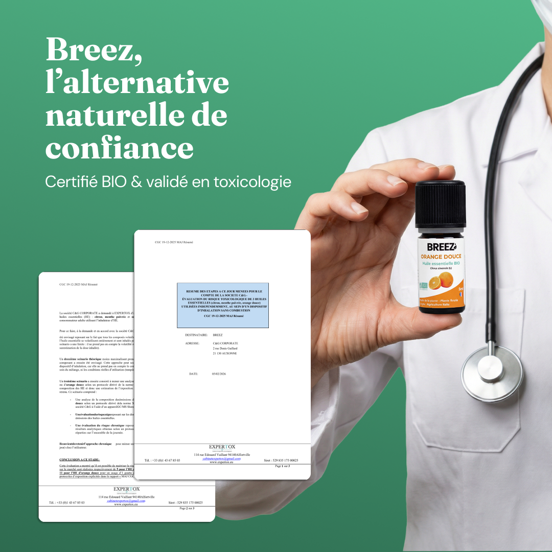 Inhalateur de Respiration Zen - Retrouvez votre sérénité sans perdre le geste