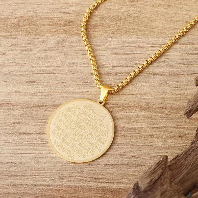 Pack Parure Ayat Al Kursi Sacré Collier et Bracelet