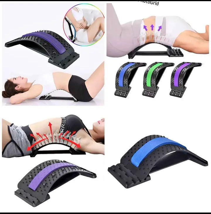 Civière dorsale orthopédique réglable – Soulagez votre mal de dos