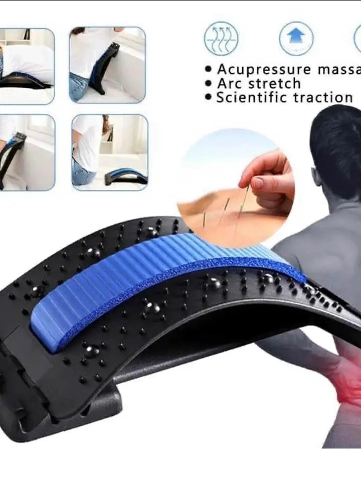Civière dorsale orthopédique réglable – Soulagez votre mal de dos