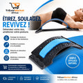 Civière dorsale orthopédique réglable – Soulagez votre dos naturellement